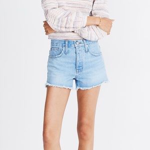 NWT Madewell Relaxed Denim Shorts, size27